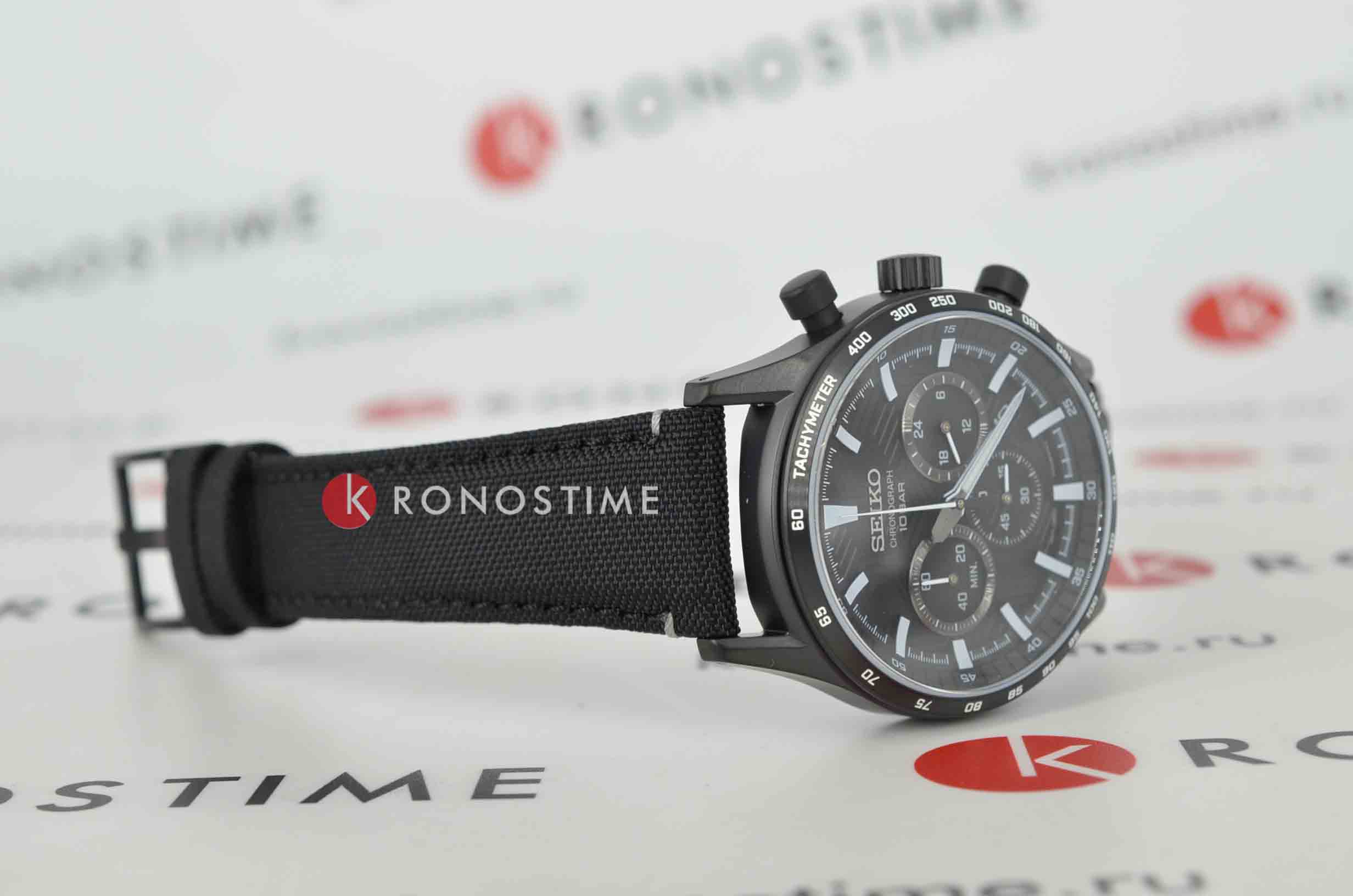 Оригинальные часы Seiko Seiko SSB417P1 кварцевые калибр механизма 8t63 общий вид